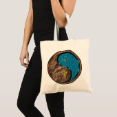Tote Bag Taureau & Singe d'eau (Devant (produit))