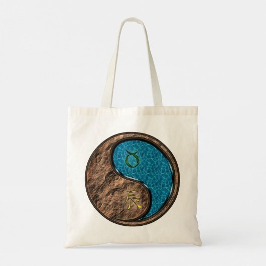 Tote Bag Taurus & Dragon d'eau (Dos)