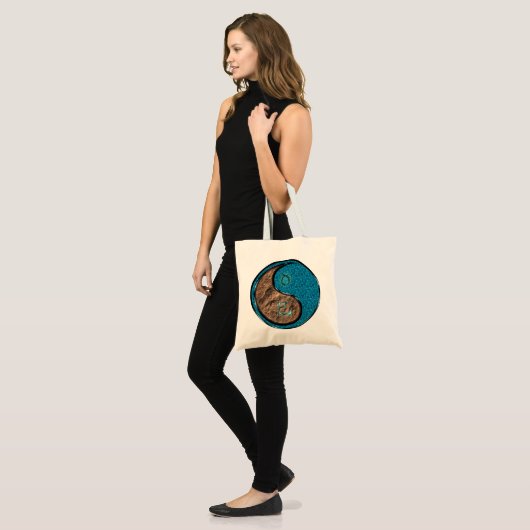 Tote Bag Taurus et serpent d'eau (Devant (modèle))