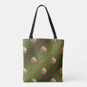 Tote Bag Taurus et tigre de feu (Dos)