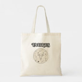 Tote Bag taurus zodiac (Dos)