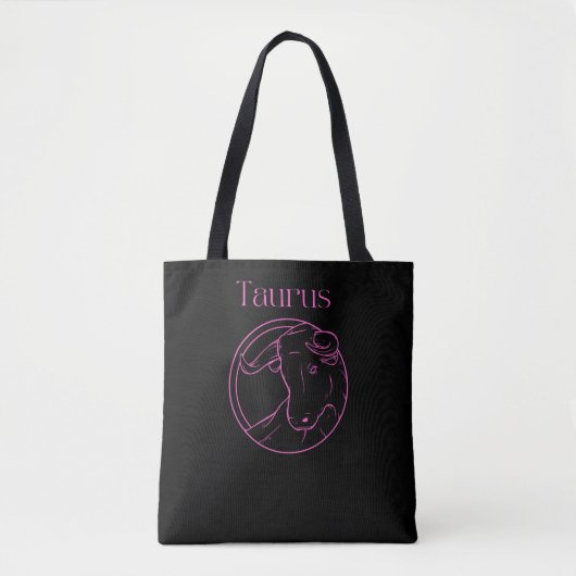 Tote Bag Taurus Zodiac (Devant)