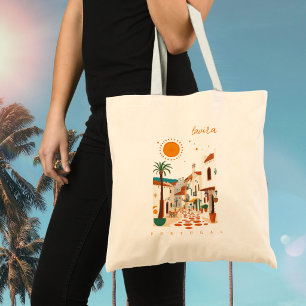 Tote Bag Tavira Portugal ville blanche vacances algarve