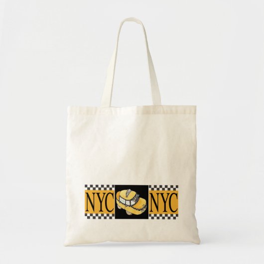 Tote Bag Taxi NYC (Devant)