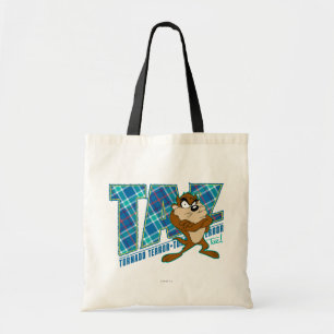 Tote Bag TAZ™ Tornado Terreur Plaid