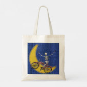 Tote Bag TBA Skeleton équitation Vélo (Dos)