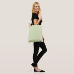 Tote Bag Tea vert Solide couleur blanche<br><div class="desc">Tea vert solide couleur vierge est un vert clair avec toon de terre. Couleur colorée qui le rend adapté à de nombreux designs et couleurs solides. Couleur joyeuse avec inspiration et bonheur. Hex# E1EDBD</div>