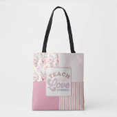 Tote Bag Teach Love Inspire (Devant)