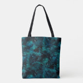Tote Bag Teal galaxy Series Design 4 (Dos)