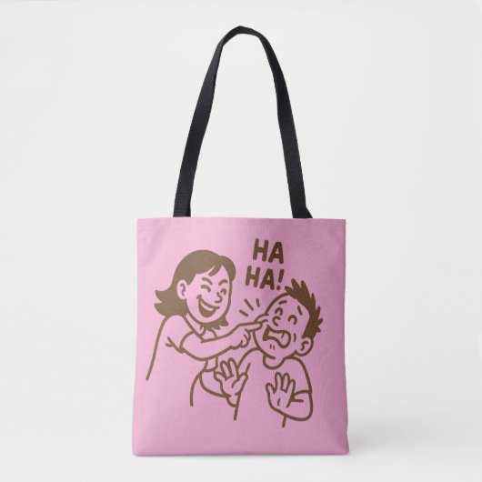 Tote Bag Tease conviviale (Devant)