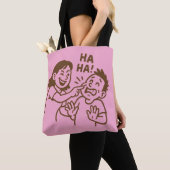 Tote Bag Tease conviviale (De près)