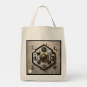 Tote Bag "Tech rencontre la vision artistique" (Dos)