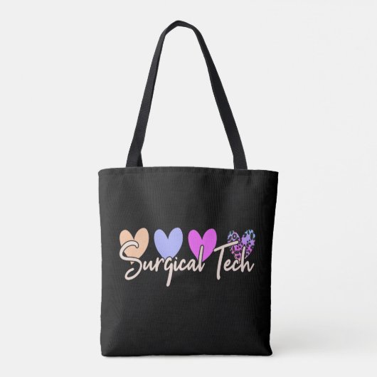 Tote Bag Technicien de chirurgie de Surg Scrub Tech Technic (Dos)