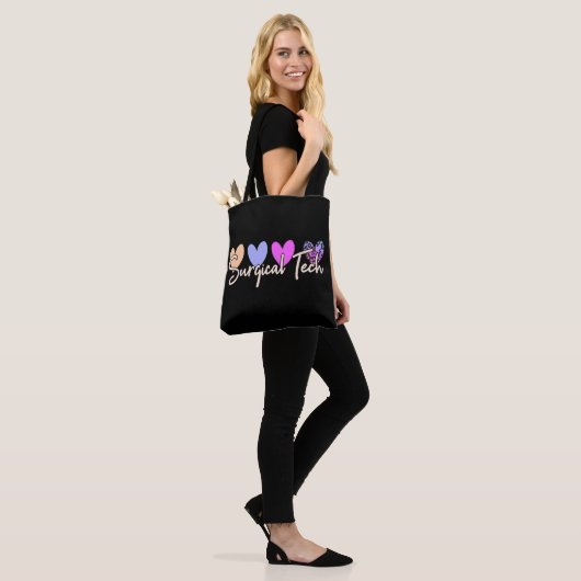 Tote Bag Technicien de chirurgie de Surg Scrub Tech Technic (Sur le modèle)