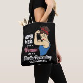 Tote Bag Technicien de traitement stérile Cadeau Femmes Aut (De près)