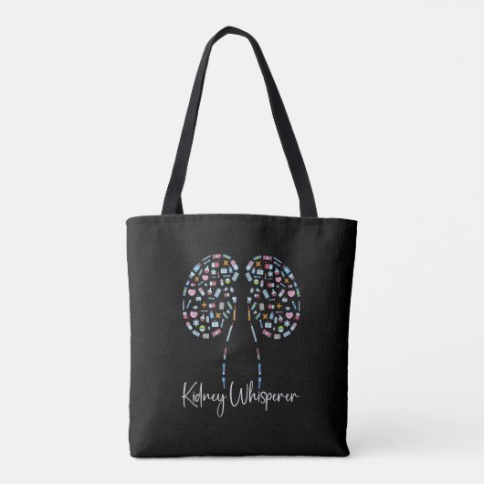 Tote Bag Technicien en dialyse Rein Whisperer Tech Infirmiè (Dos)
