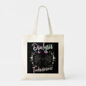 Tote Bag Technicien en dialyse Technologie de néphrologie a (Dos)