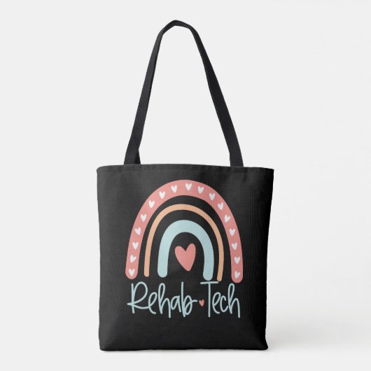 Tote Bag Technicien en réadaptation technique de réadaptati (Dos)