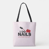 Tote Bag Technicien Nail Personnalisé (Dos)