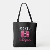 Tote Bag Technique de néphrologie infirmière de la dialyse  (Dos)