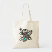 Tote Bag Techno de musique (Devant)