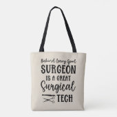 Tote Bag Technologie chirurgicale | Appréciation du technol (Dos)