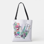 Tote Bag Technologie de l'ongle personnalisée (Dos)