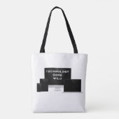 Tote Bag Technologie Déchainée (Dos)