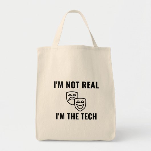 Tote Bag Technologie réelle (Devant)