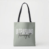 Tote Bag Technologue Ultrasound | Cadeaux techniques ultras (Devant)