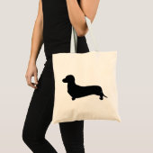 Tote Bag Teckel de base (Devant (produit))