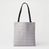 Tote Bag teckel-papier peint (Devant)