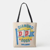 Tote Bag Ted Lasso | Diamond Dogs Pennant Graphic (Dos)
