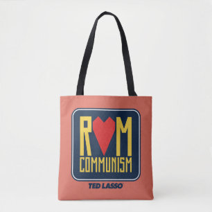 Tote Bag Ted Lasso   Graphique du communisme rom