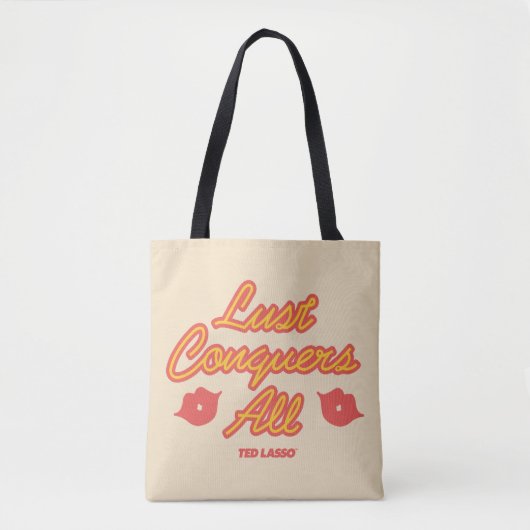 Tote Bag Ted Lasso | La convoitise conquiert tout (Devant)