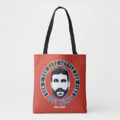 Tote Bag Ted Lasso | Roy Kent Don't You Dare Settle (Devant)