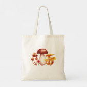 Tote Bag Teddy Bear et Mushroom Wonderland (Dos)