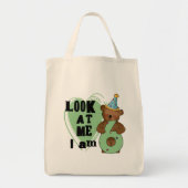 Tote Bag Teddy Bear I'm 6 Anniversaire T-shirts et cadeaux (Devant)