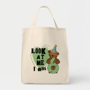 Tote Bag Teddy Bear I'm 6 Anniversaire T-shirts et cadeaux