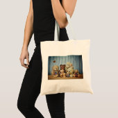 Tote Bag Teddy mit Freunde (Devant (produit))