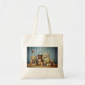 Tote Bag Teddy mit Freunde (Devant)