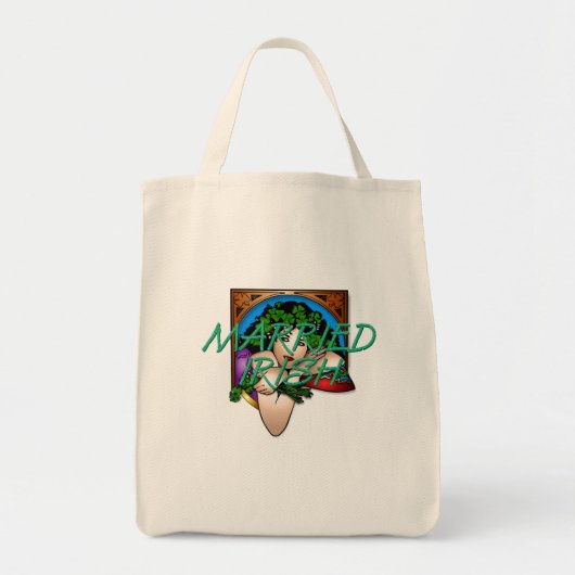 Tote Bag TEE Married Irish (Devant)