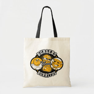 Tote Bag Teen Titans Go ! Burgers contre burritos