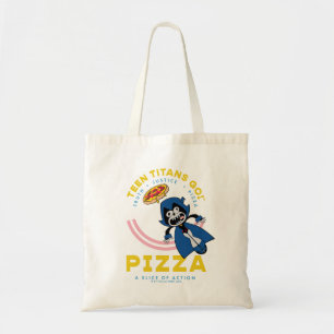 Tote Bag Teen Titans Go ! Corbeau "Pizza de la Justice Véri
