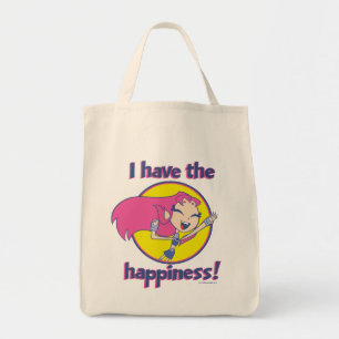 Tote Bag Teen Titans Go ! Starfire "I have the Happiness