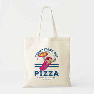 Tote Bag Teen Titans Go ! Starfire "Truth Justice Pizza"