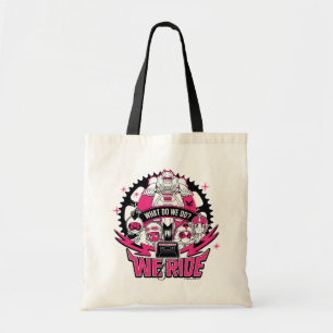Tote Bag Teen Titans Go!   "We Ride" Retro Moto Graphic