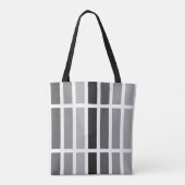 Tote Bag Teintes gris argenté (Dos)