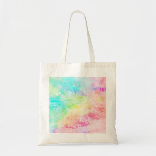 Tote Bag Teinture arc-en-ciel (Devant)