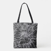 TOTE BAG TEINTURE NŒUD NOIR BLANC (Dos)